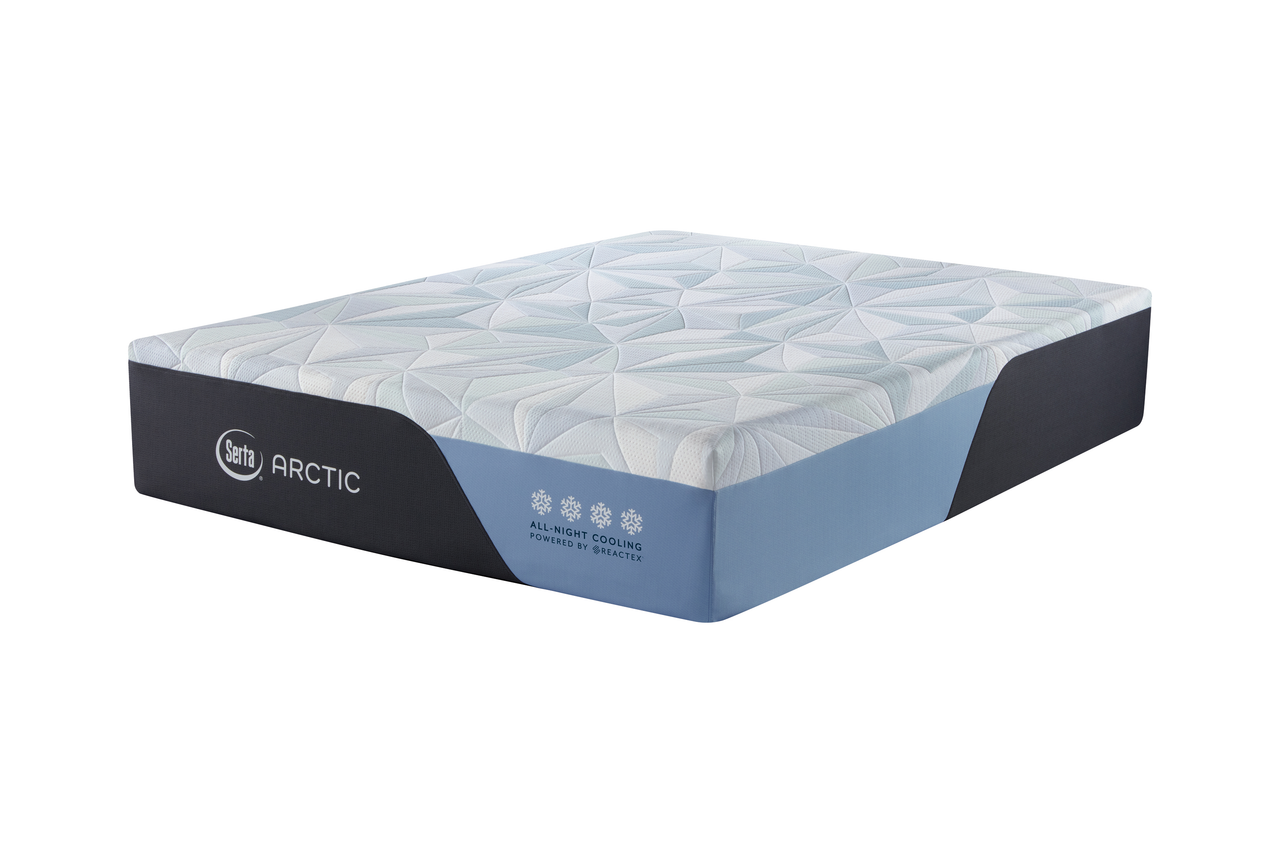 Serta Arctic Gel Memory Foam Plush Mattress Overstock Closeout